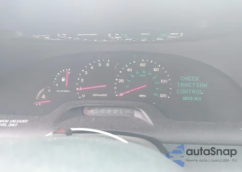 1995 Lincoln Continental из США, поврежденный, VIN 1LNLM97V3SY706547